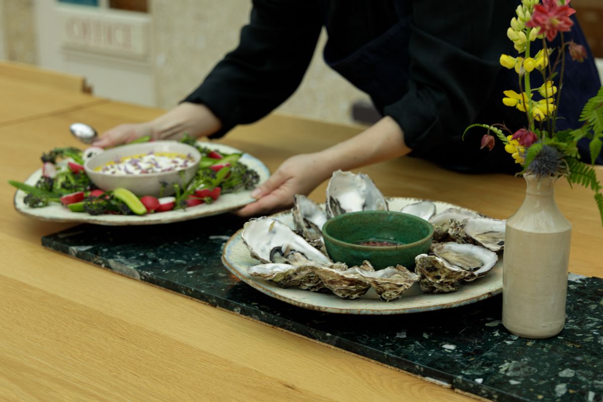 A sample dish - bespoke and seasonal, not a menu